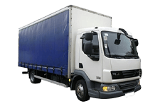 Car Hire Great Yarmouth - 7.5 Tonne Curtain Side Truck - Truck hire Great yarmouth