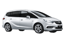 Car Hire Great Yarmouth - Vauxhall Zafira 7-Seater - Minibus hire Great yarmouth